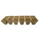 Doniczki torfowe kwadratowe 5x5 cm - 60 sztuk