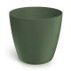 Doniczka okrągła Mate - wewnętrzna i zewnętrzna - 16 cm - zielona piniowa
