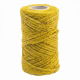Sznurek jutowy - żółty - 100g/50m