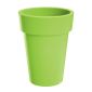 Lekka doniczka okrągła wysoka Lofly Slim - 20 cm - limonka