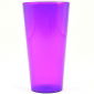 Osłonka wysoka Vulcano Tube - 20 cm - fioletowa transparentna