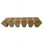 Doniczki torfowe kwadratowe 5x5 cm - 12 sztuk